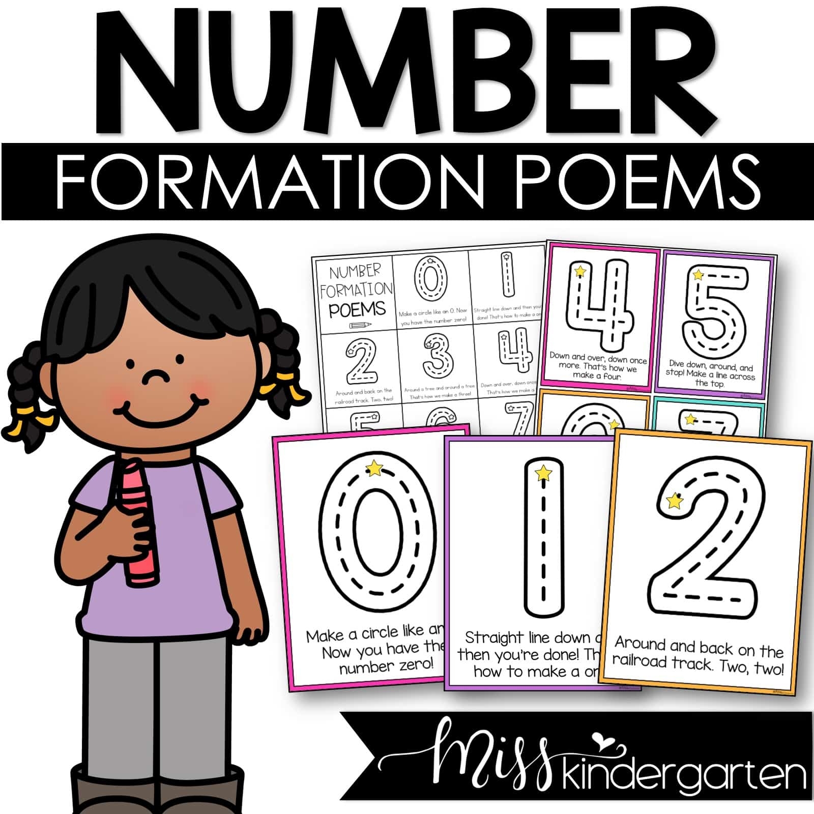 Printable Preschool Worksheets For Number With Poems