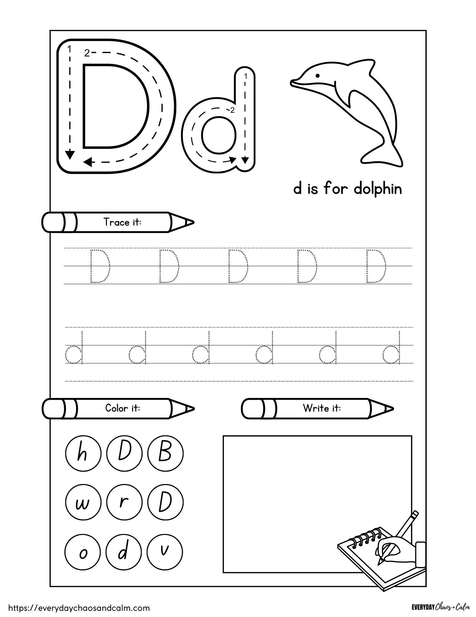 preschool printable letter d worksheets preschool printable letter d worksheets