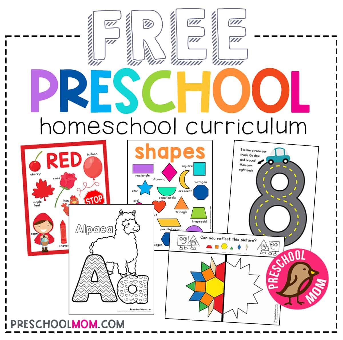 free printable preschool worksheets