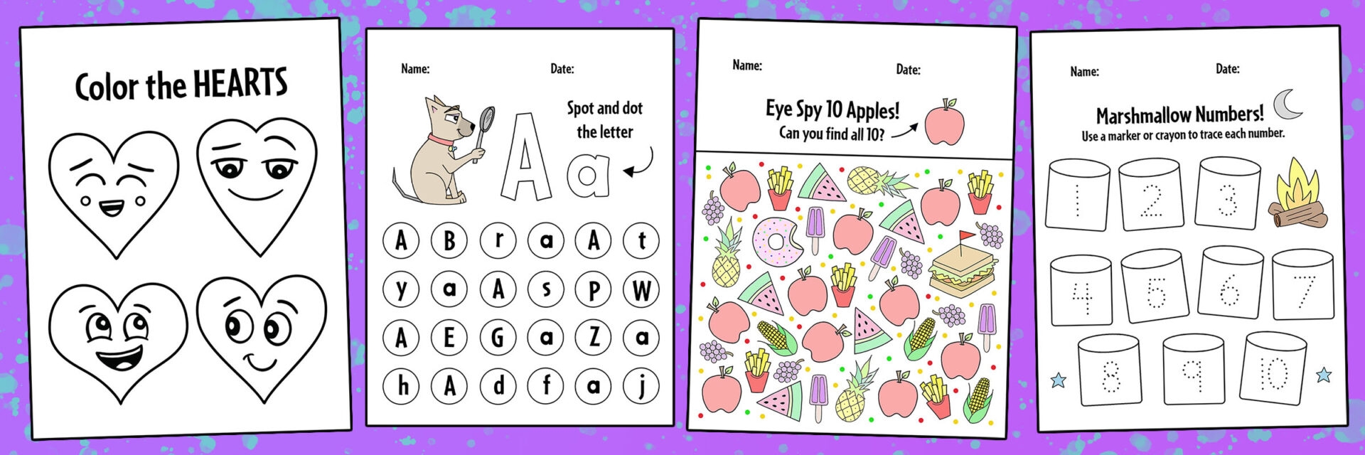 Free Printable Preschool Worksheets The Hollydog Blog Free Printable Preschool Worksheets The Hollydog Blog
