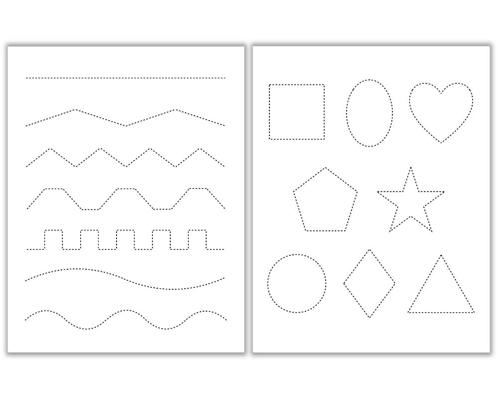 Free Printable Tracing Worksheets For Preschool