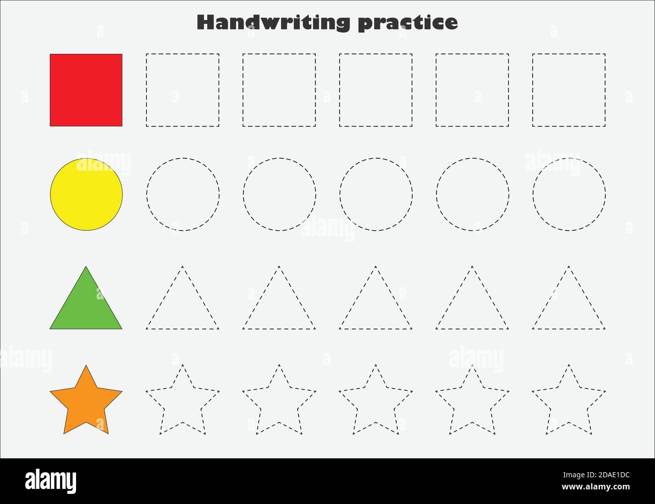 Handwriting Practice Sheet Kids Preschool Activity Educational Children Game Printable Worksheet Writing Training Learning Geometric Shapes Stock Vector Image Art Alamy Handwriting Practice Sheet Kids Preschool Activity Educational Children Game Printable Worksheet Writing Training Learning Geometric Shapes Stock Vector Image Art Alamy