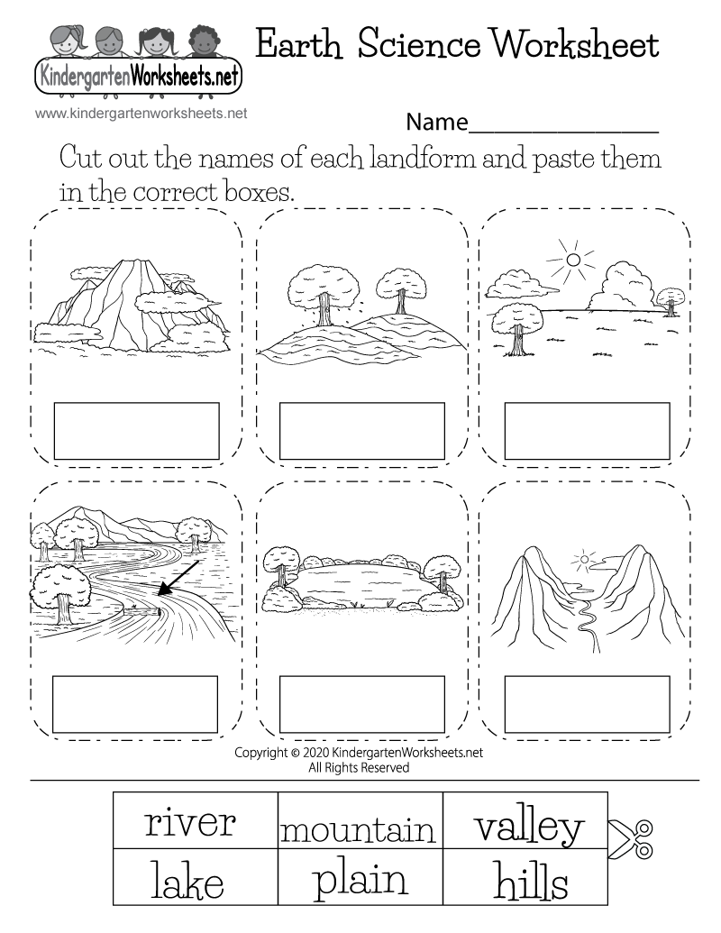 Free Printable Science Worksheets For Preschool