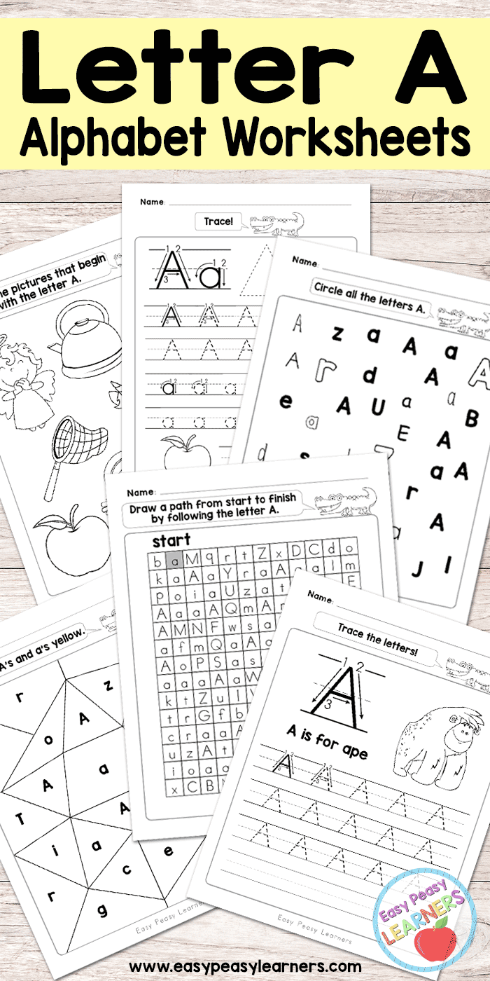 Free Printable Letter Worksheets For Preschoolers Easy Peasy