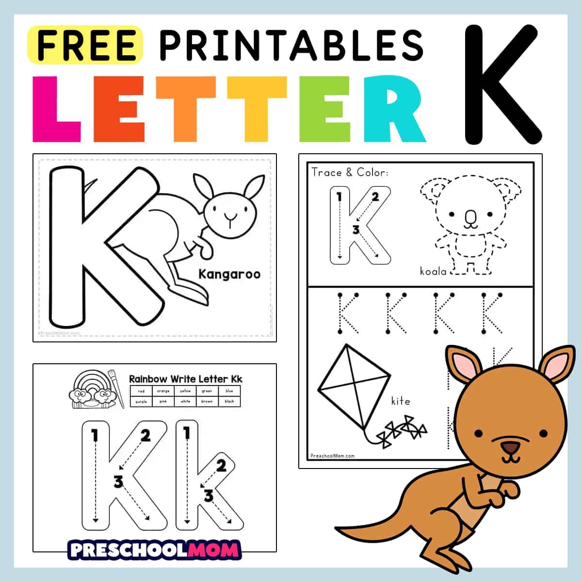 Free Printable Letter K Worksheets For Preschoolers