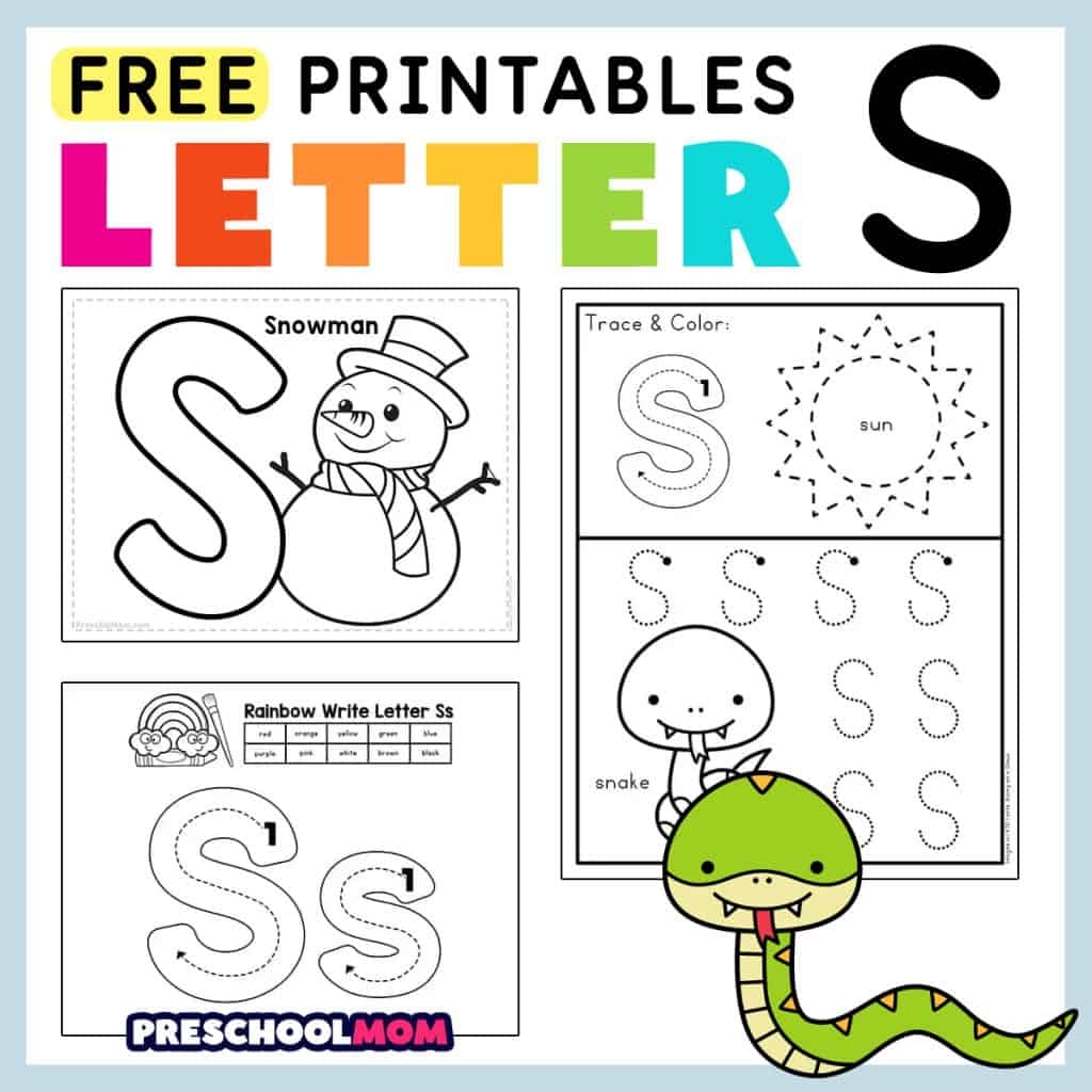 Free Printable Preschool S Worksheets
