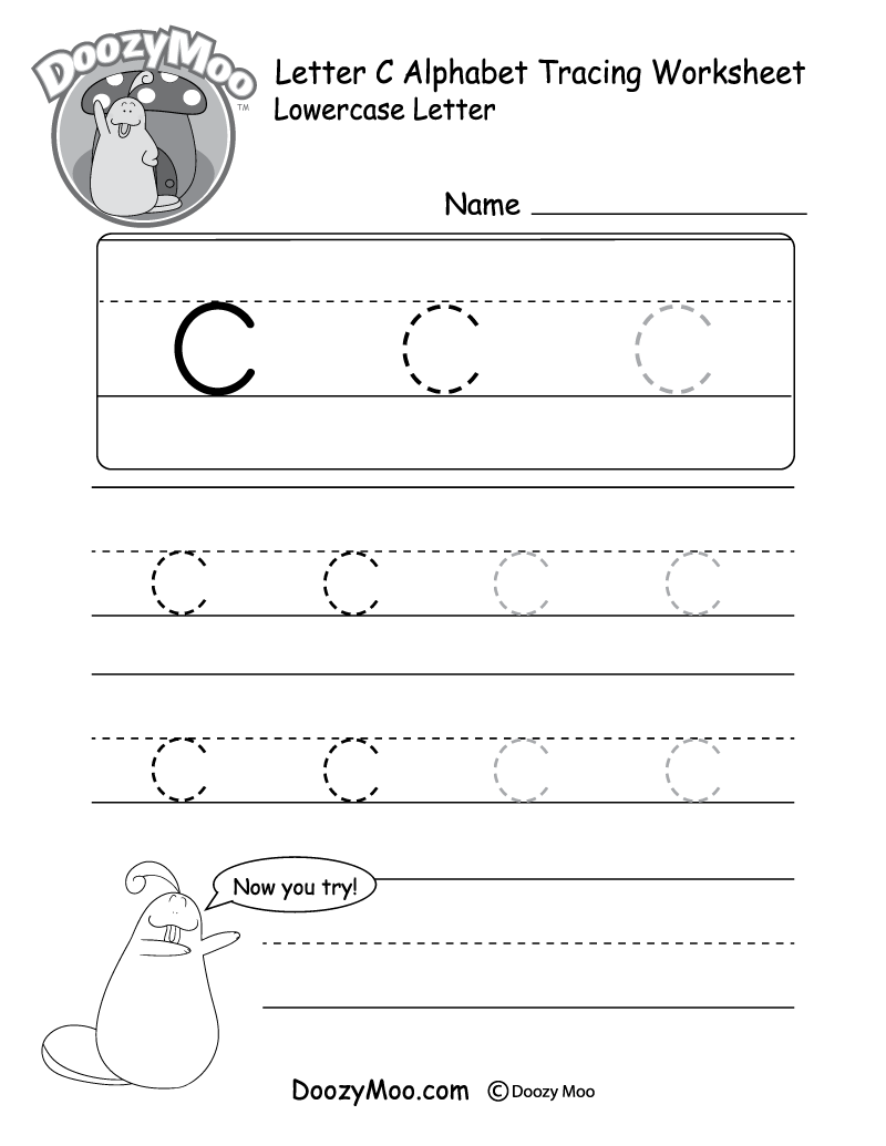 free printable preschool alphabet tracing worksheets