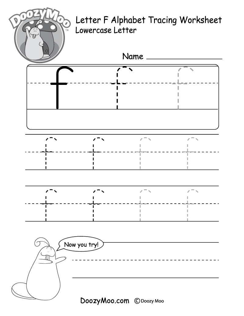 Preschool Lowercase Writing Worksheets Printable Free