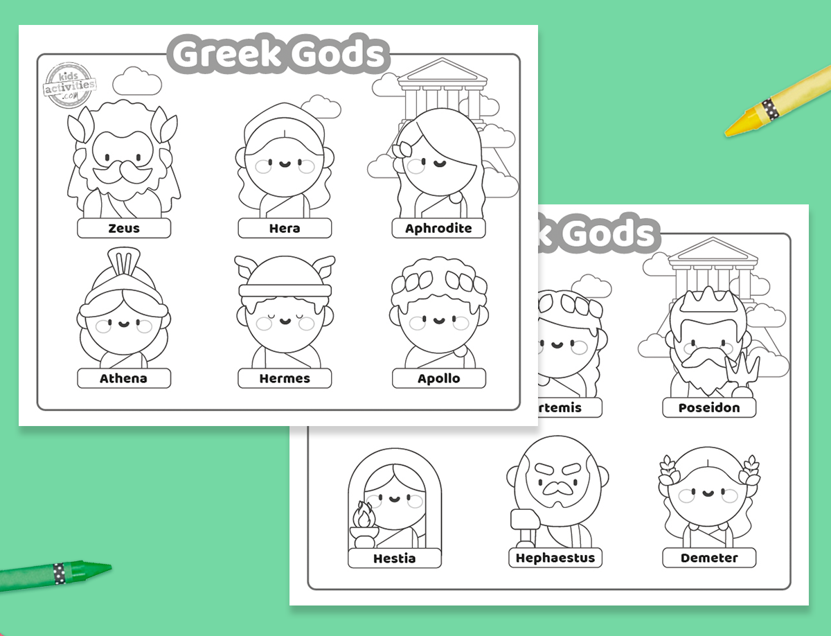 teaching greek to preschoolers free printable worksheets
