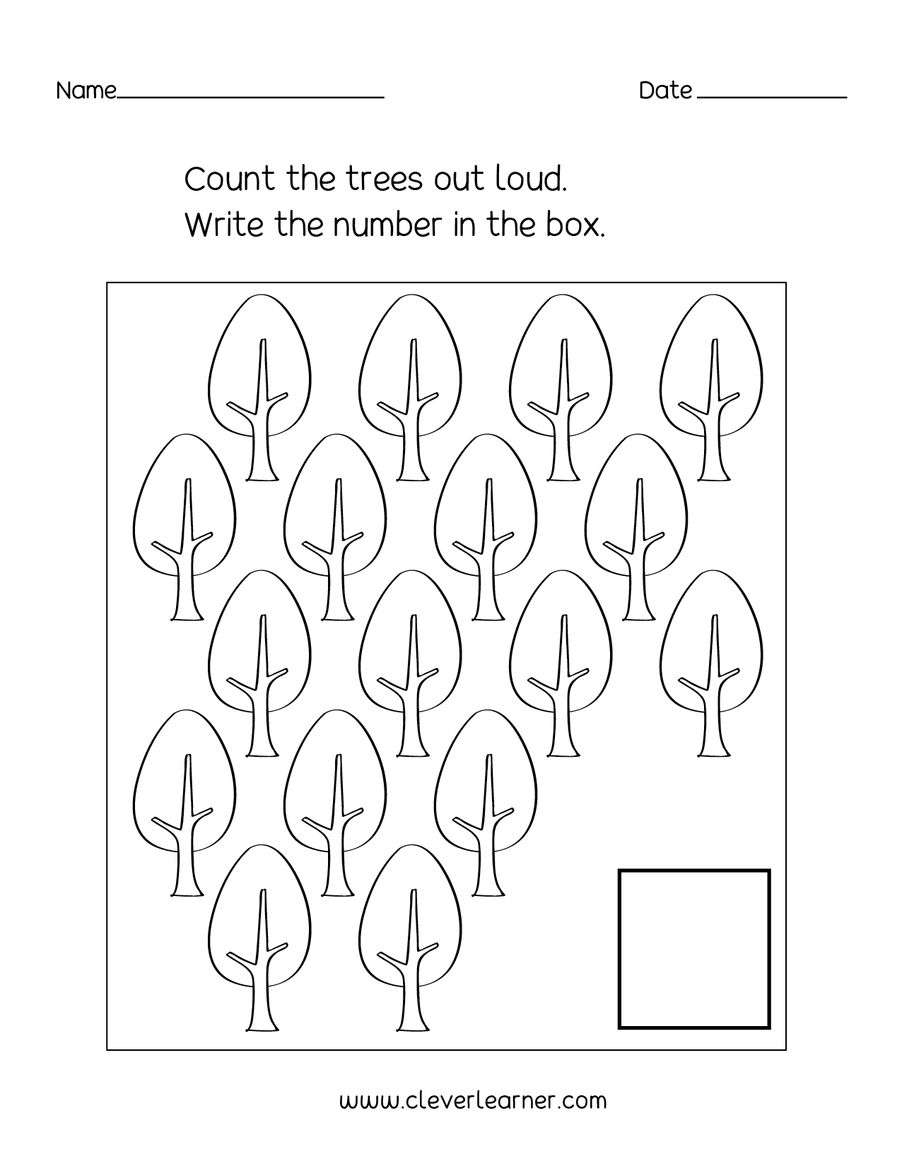 free printable number 17 worksheets for preschoolers