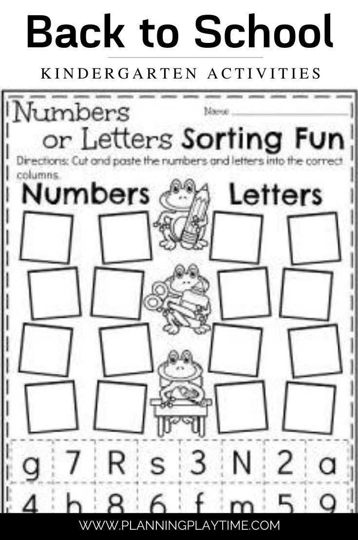 free printable sorting worksheets for preschool