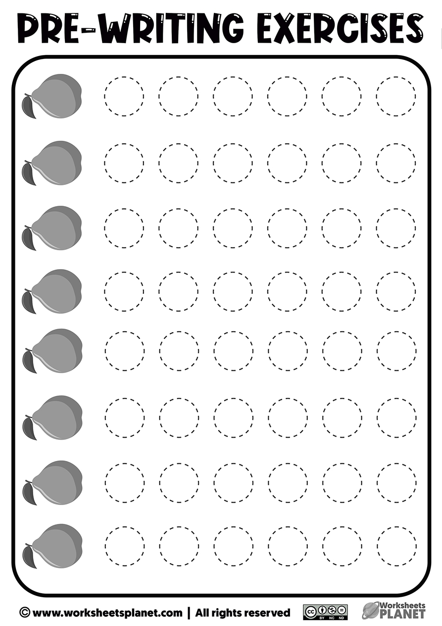 free printable preschool writing worksheets pdf