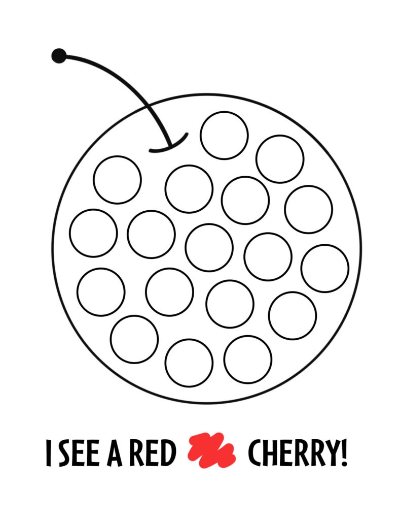 Red Color Activities And Worksheets For Preschool The Hollydog Blog