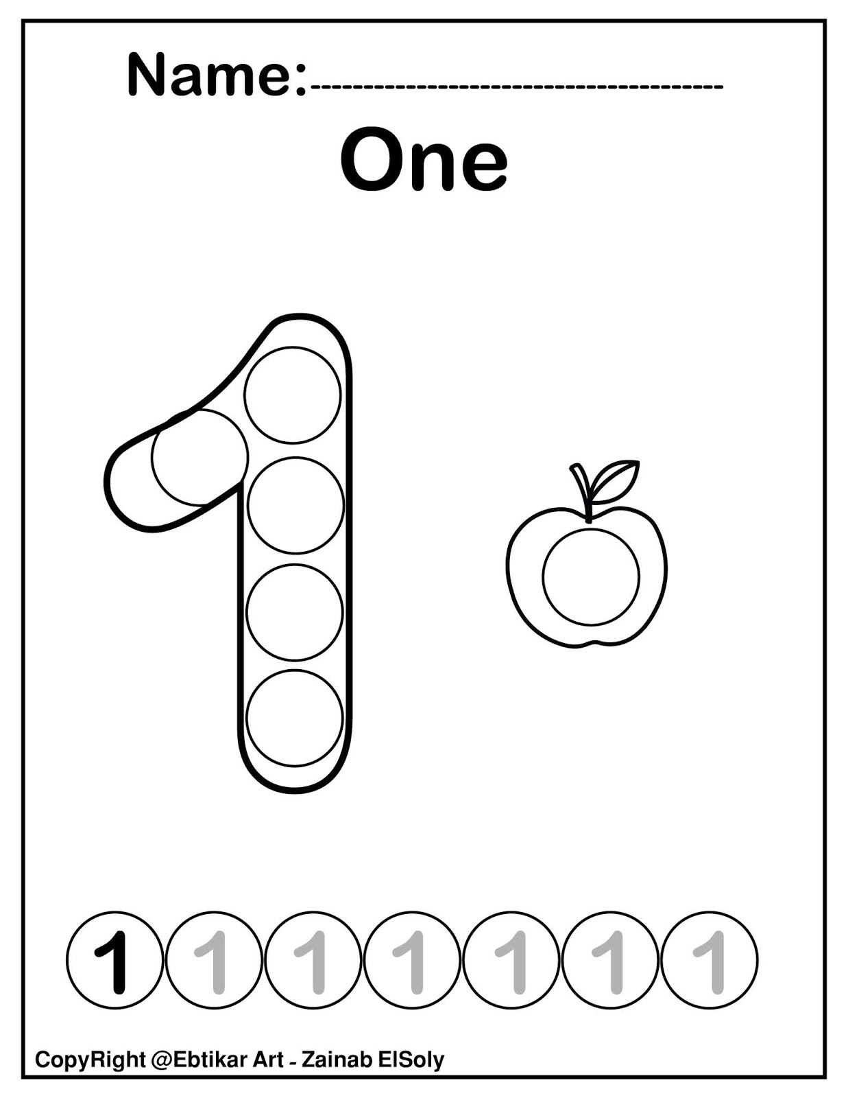 Set Of 123 Numbers Count Apples Dot Marker Activity Coloring Pages For Kids Set Of 123 Numbers Count Apples Dot Marker Activity Coloring Pages For Kids