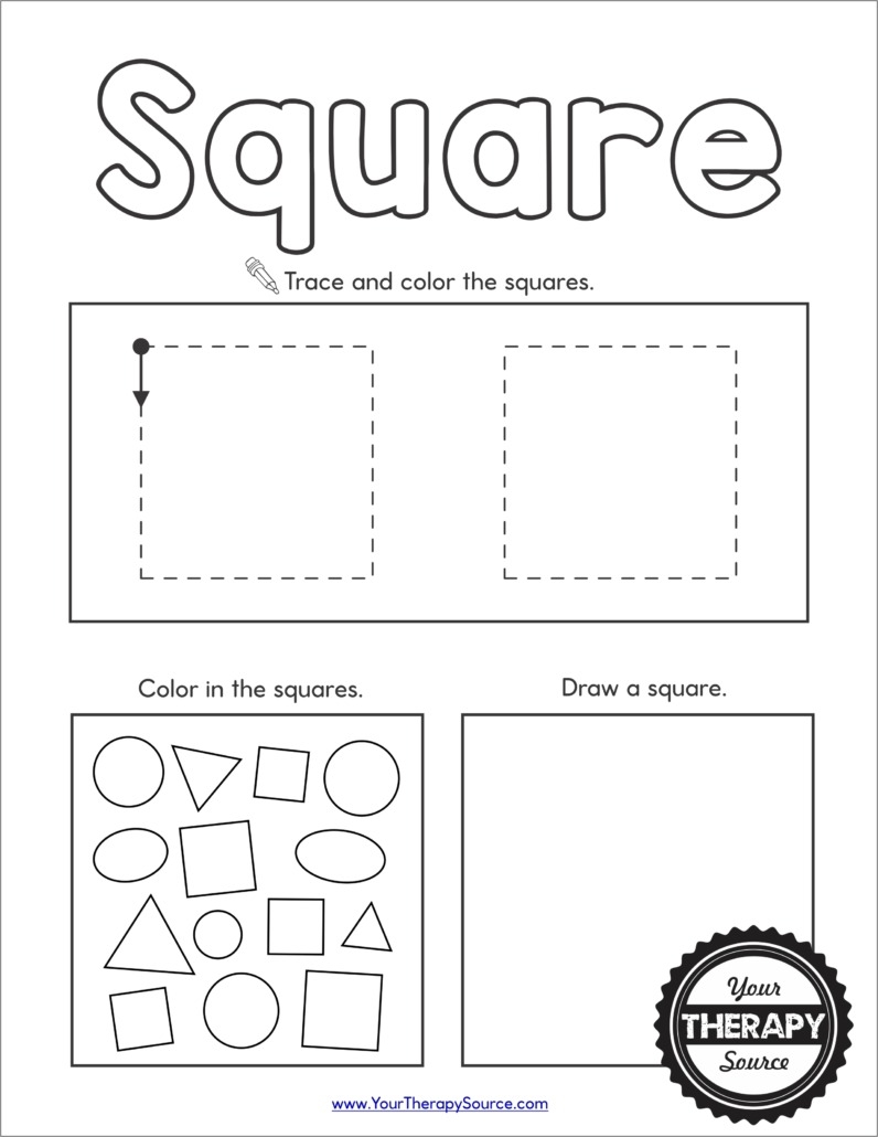preschool printable shapes worksheets