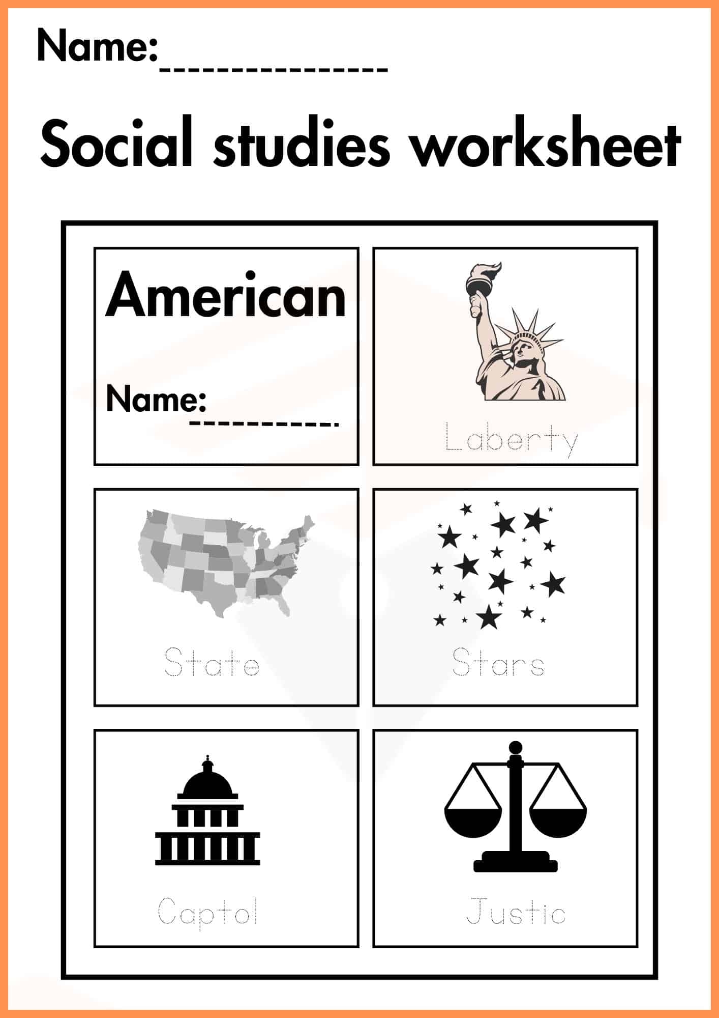 printable social studies worksheets for preschoolers