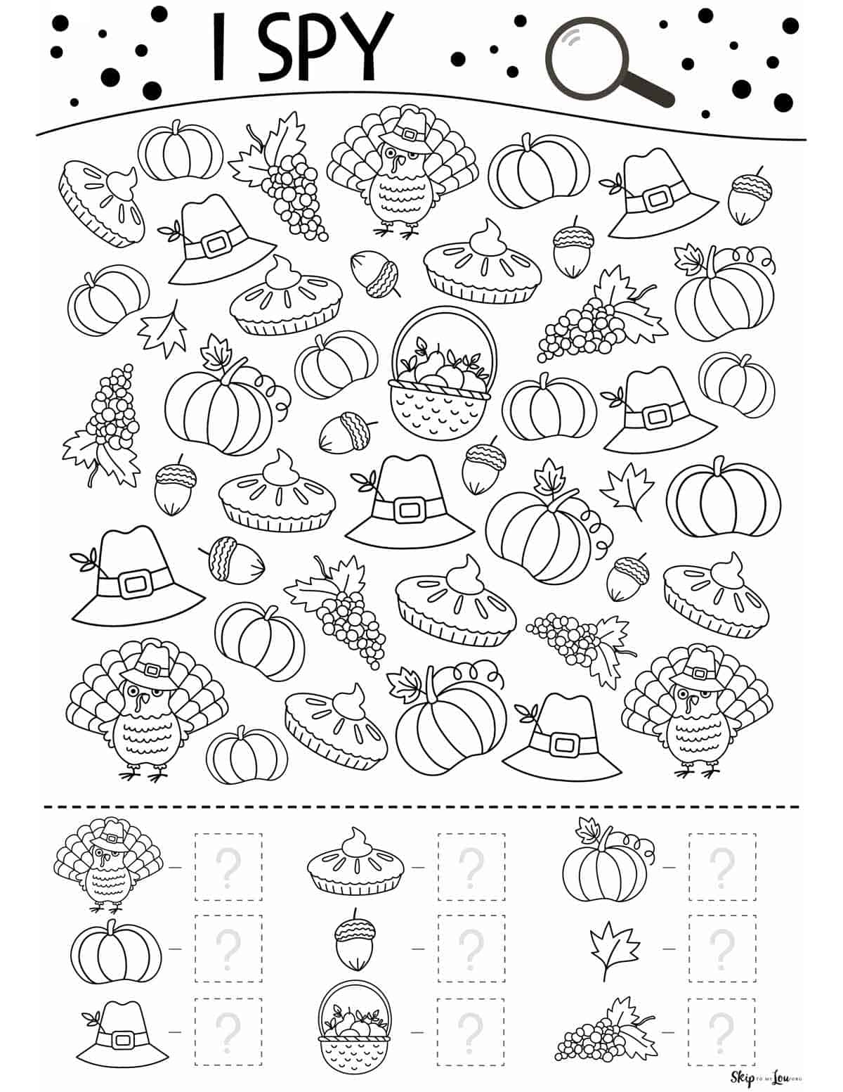 free printable thanksgiving worksheets for preschoolers
