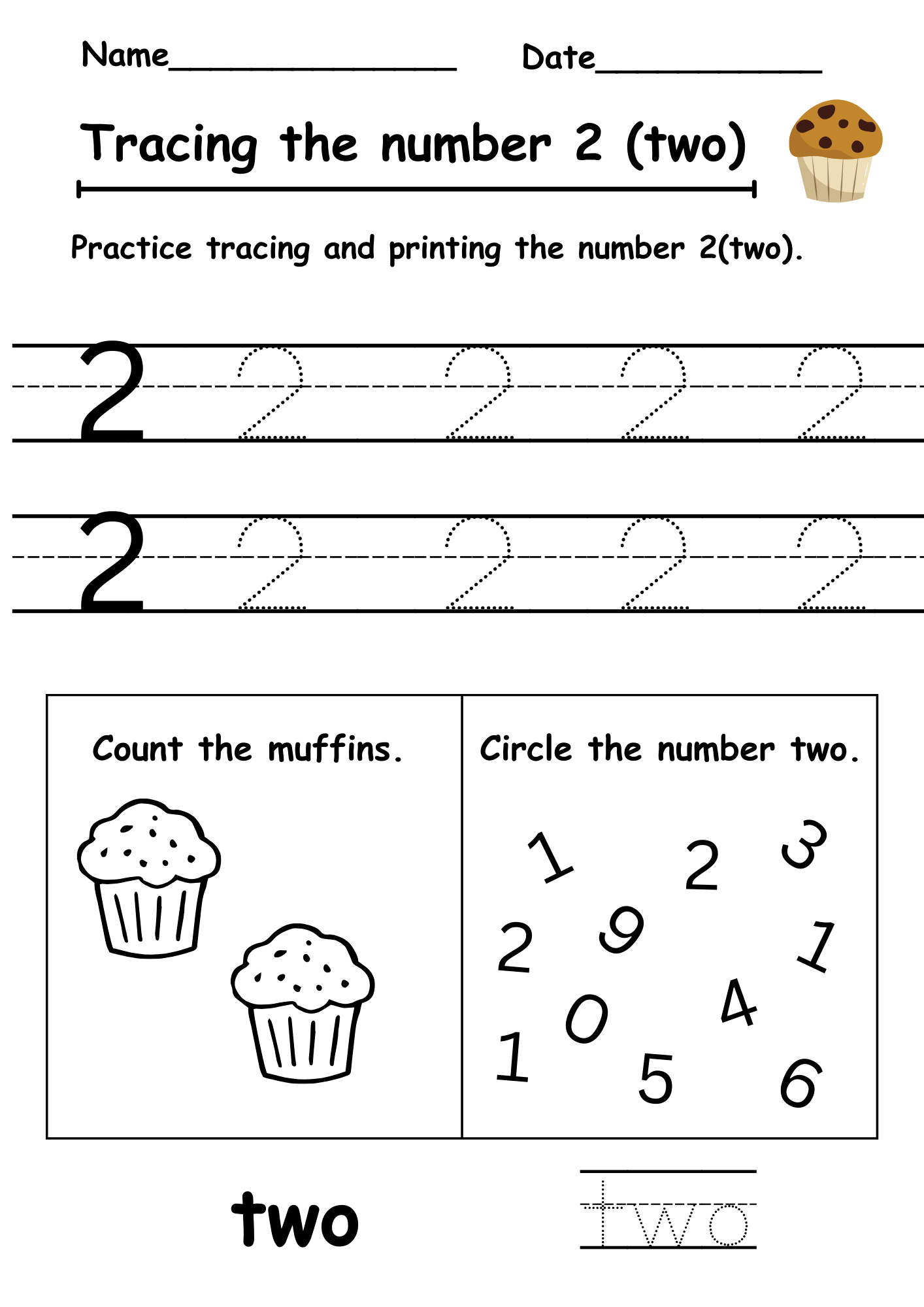 number two worksheet preschool printable activities number two worksheet preschool printable activities